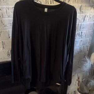 Black Long Sleeve Top